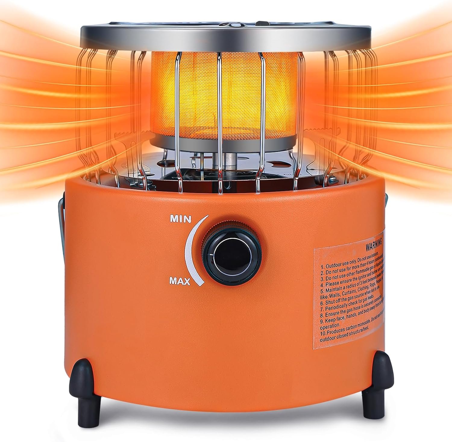2 in 1 Portable Propane Heater  Stove, Camping Heater for Tent, Propane Heater Outdoor, Tent Heater for Camping Ice Fishing Backpacking Hiking Hunting Survival Emergency