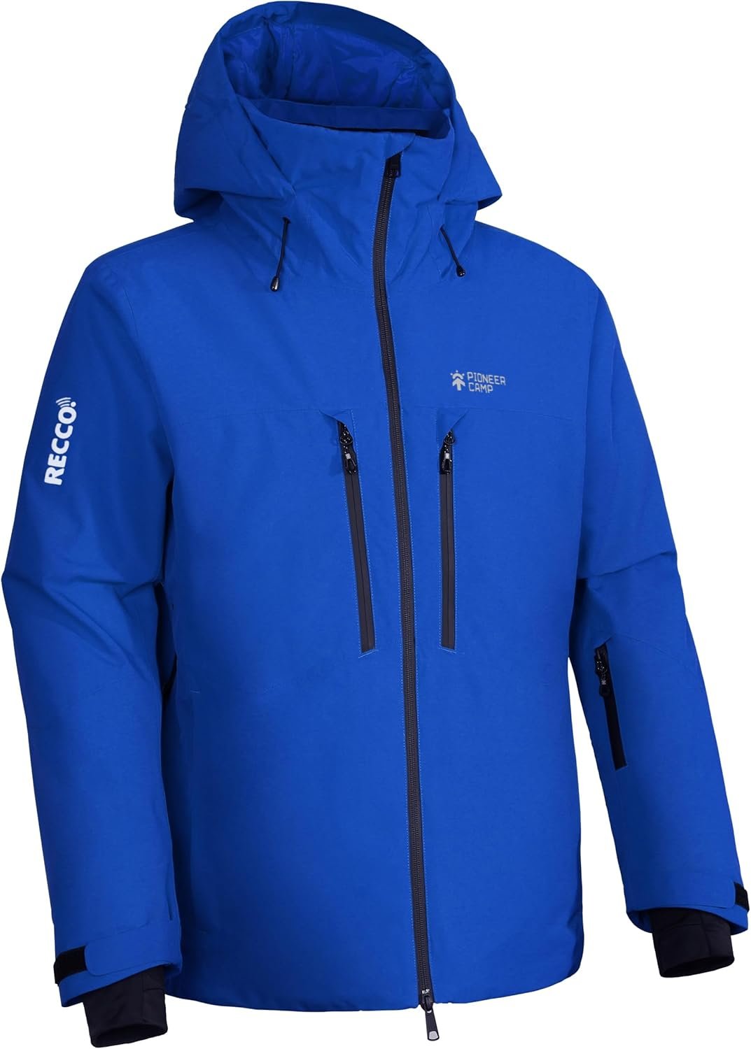 Pioneer Camp Mens Ski Jacket Waterproof Insulated Snowboard Gear Cold Weather Winter Warm Mountain Snow Coat