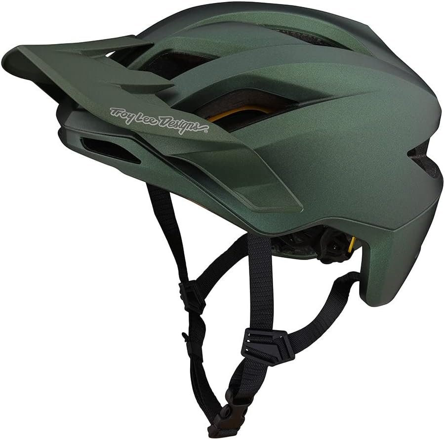 Troy Lee Designs Flowline Adult Mountain Bike Helmet MIPS EPP Lightweight Vented Adjustable Detachable Visor All Mountain Enduro, Gravel, Trail, BMX, Off-Road MTB