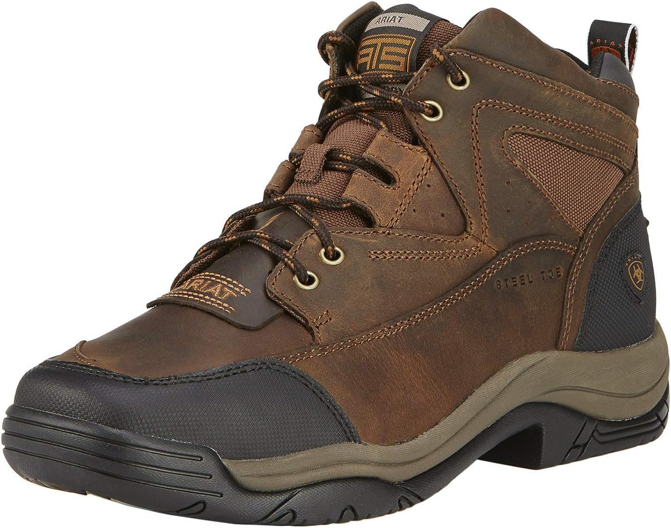 Ariat Mens Cascade 8 Steel Toe Work Boot