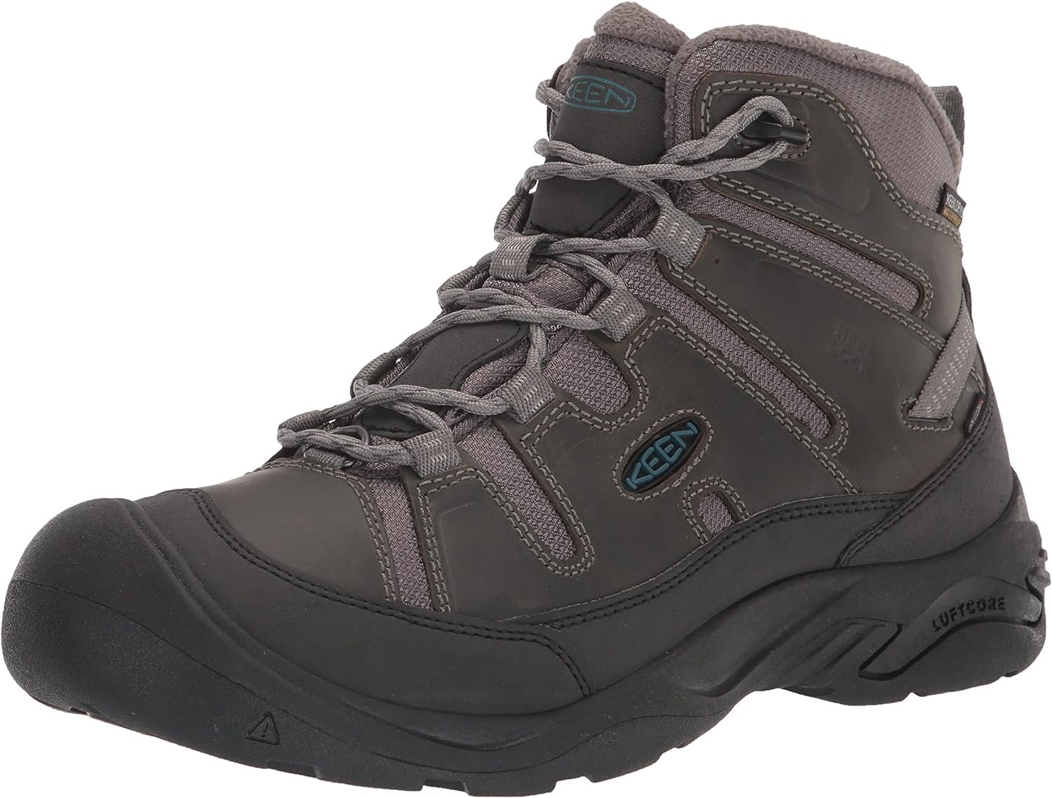 KEEN Mens Circadia Mid Heigh Polar Insulated Waterproof Hiking Boots