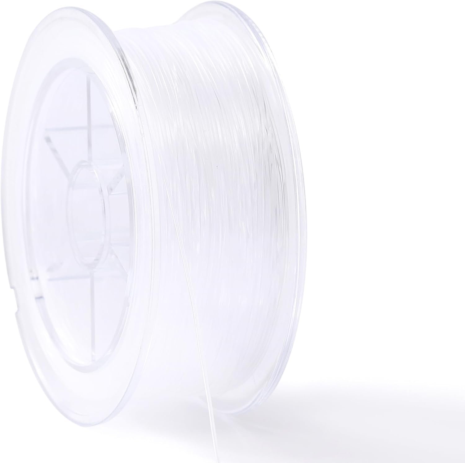 KONMAY Clear Fishing Wire, 87 Yards 0.6mm Monofilament Nylon Fishing Line, Invisible Craft String Thread for Hanging Ornaments, Decorations, Crafting, Balloon Arch, Beading and Jewelry Making