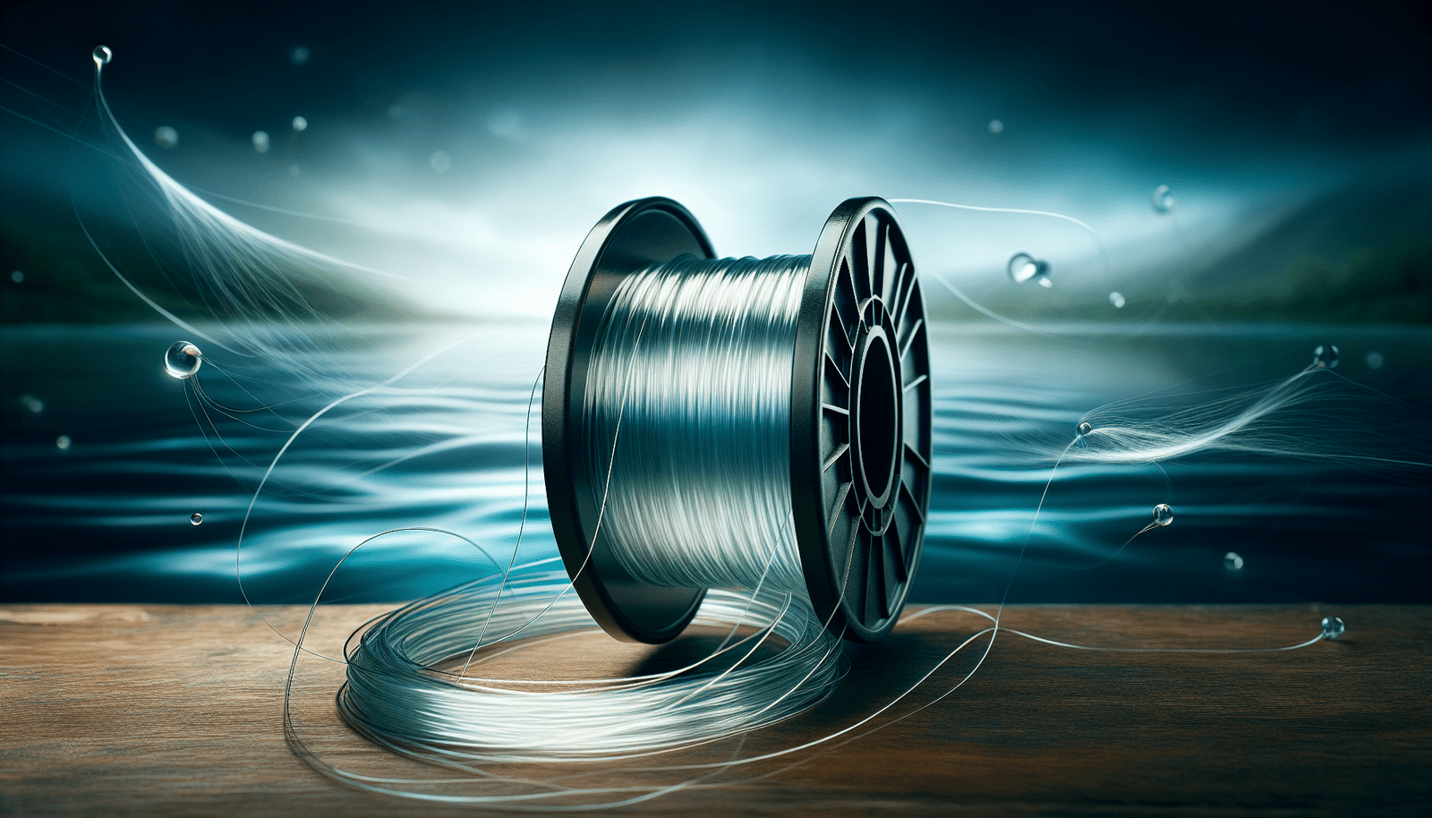 Monofilament Fishing Line,Superior Mono Nylon Fish Line Great Substitute for Fluorocarbon Fishs Line, 100 Meters Abrasion Resistant Fly Fishing Line for Freshwater(Clear)