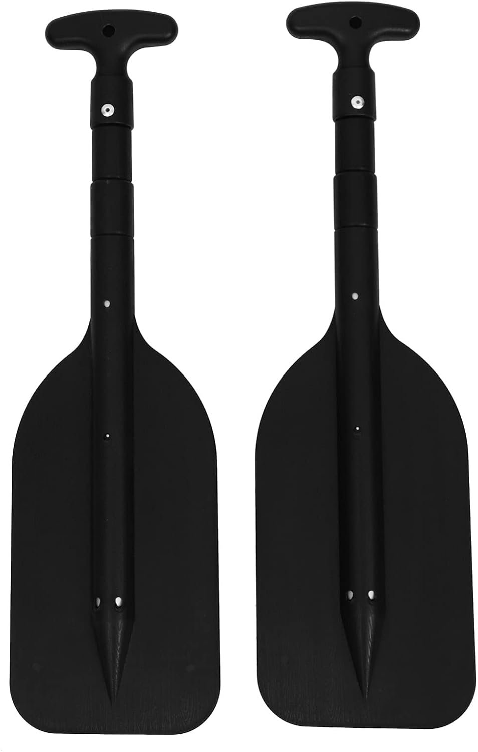 BESPORTBLE 2pcs SUP Paddles Telescoping Plastic Boat Paddle Collapsible Oar for Kayak Jet Ski and Canoe Safety Boat Accessories