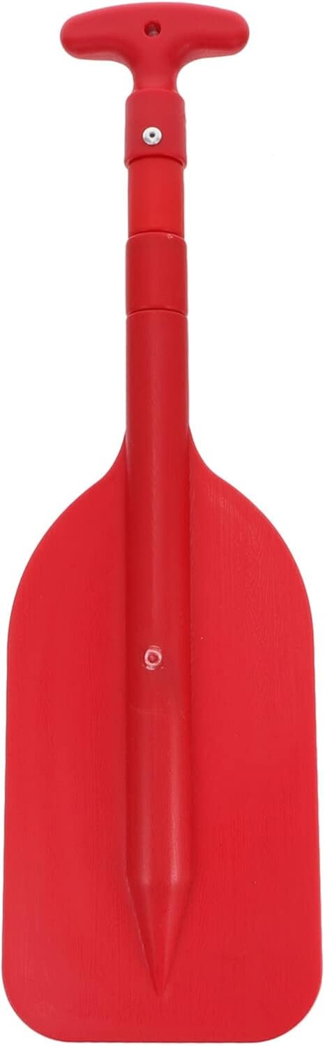 BESPORTBLE Telescopic Kayak Paddle 22-41inch Aluminum Alloy Boat Oars Collapsible Paddle for Boat Kayaking Rafting Jet Ski Canoe Outdoor Kayak Water Sports (Red)