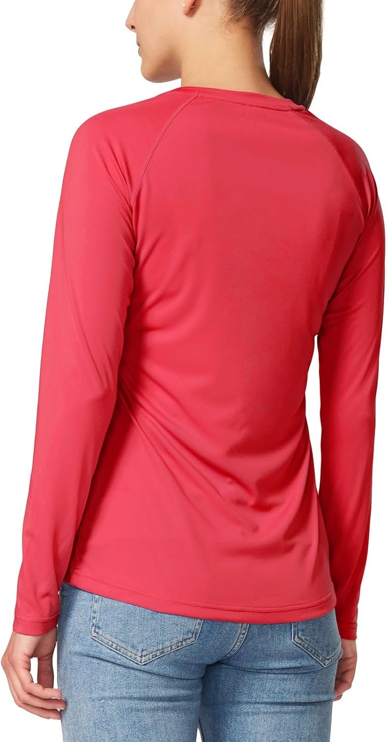BALEAF Womens UPF 50+ Sun Shirts Long Sleeve UV Protection Rash Guard Lightweight Quick Dry SPF Hiking Tops Outdoor