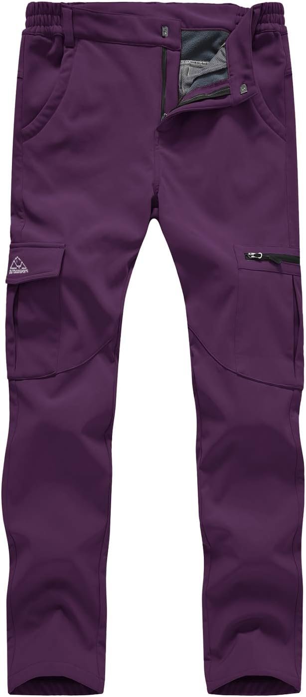 Gopune Womens Waterproof Windproof Outdoor Hiking Snow Ski Insulated Pants