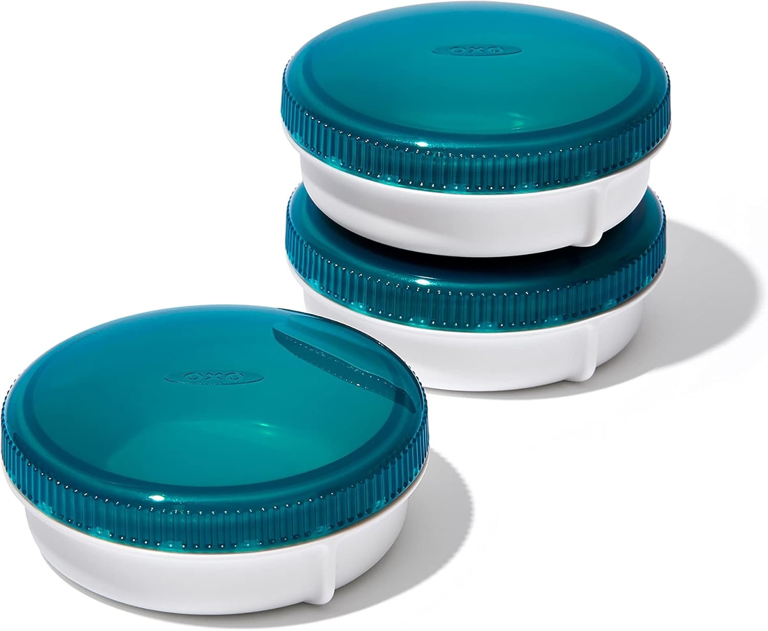 OXO Good Grips Prep  Go Leakproof Condiment Containers, 3 Count (Pack of 1)