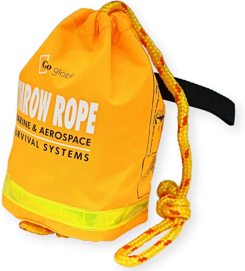 Throw Rope Throw Bag 60 Feet Floating Rope for Boating Kayaking Ice Fishing Boat Safety