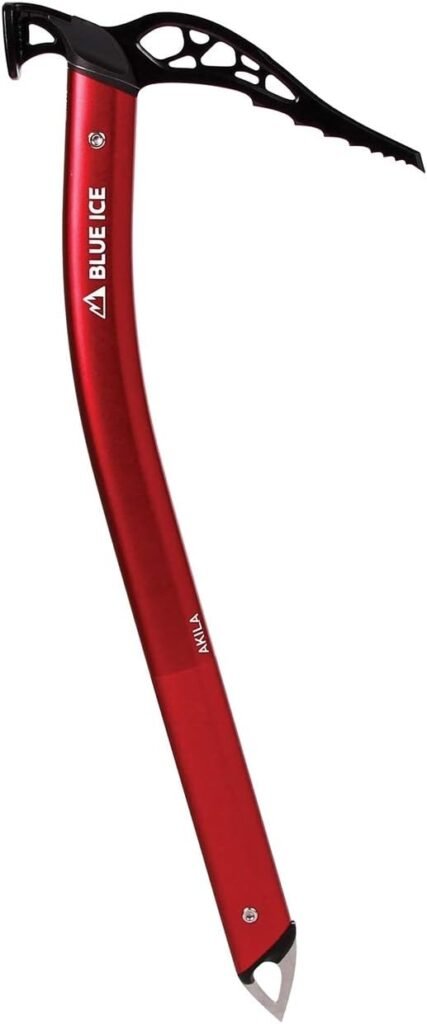 Blue Ice Akila Ice Axe Hammer - Ski Patrol Red