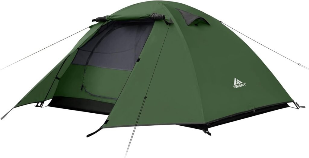 Forceatt Camping Tent 2/3/4 Person, Professional Waterproof  Windproof Lightweight Backpacking Tent Suitable for Outdoor,Hiking,Camping, Mountaineering and Travel