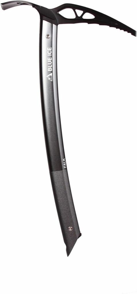Blue Ice Falk Ice Axe - Steel Grey 45cm
