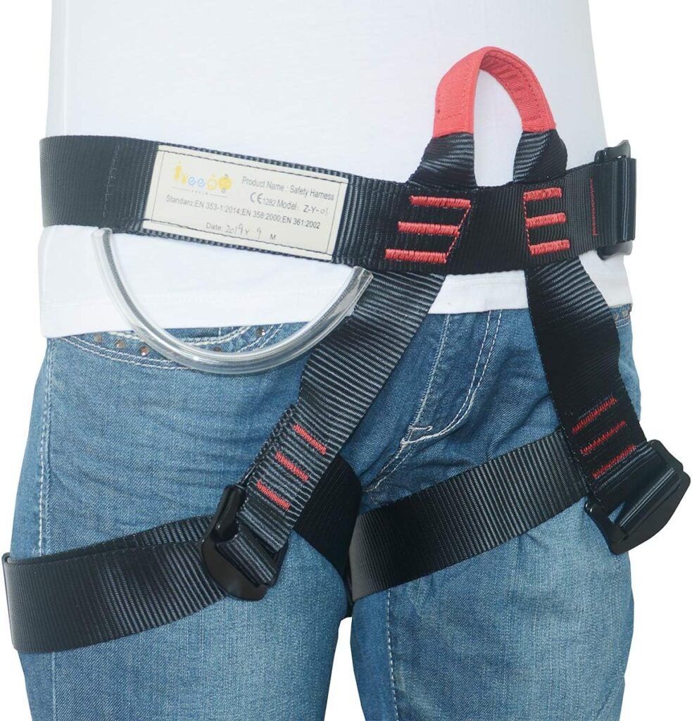 Climbing, Safety Safe Seat Belt for Outdoor Tree Climbing, Outward Band Expanding Training Large Size,Climbing Gear