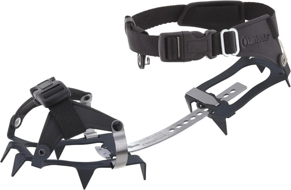 Kahtoola K 10 Hiking Crampon for Snow, Ice Mountaineering  Trekking