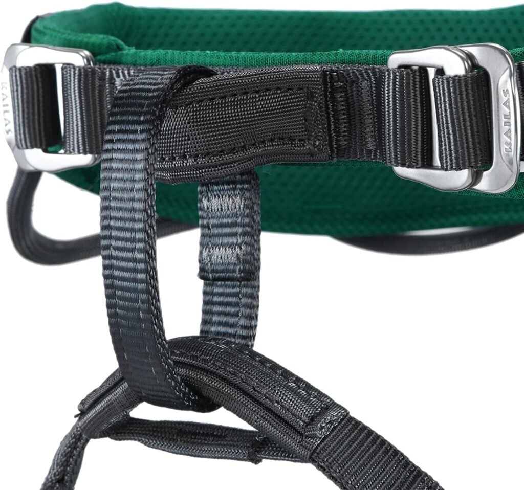 KAILAS B4 Climbing Harness Padded Adjustable Safety Harness for Rocking Climbing Tree Climbing Rappelling