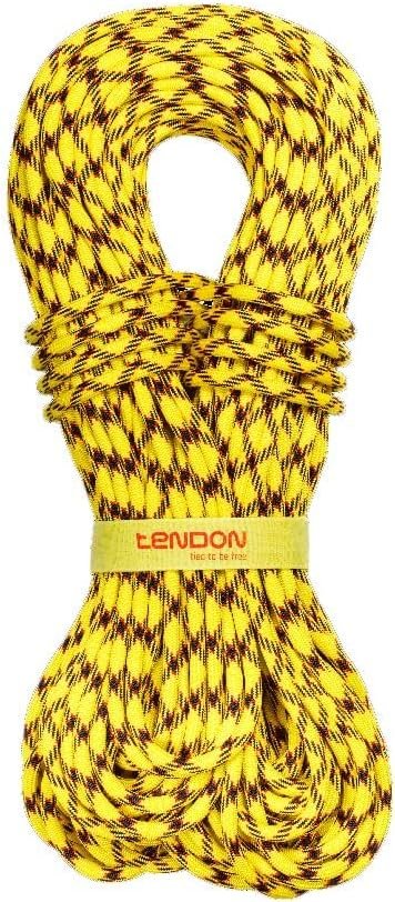 Master 9.7 - UIAA Certified Dynamic Rope for Rock Climbing (Yellow 9.7mm x 60m, Standard)