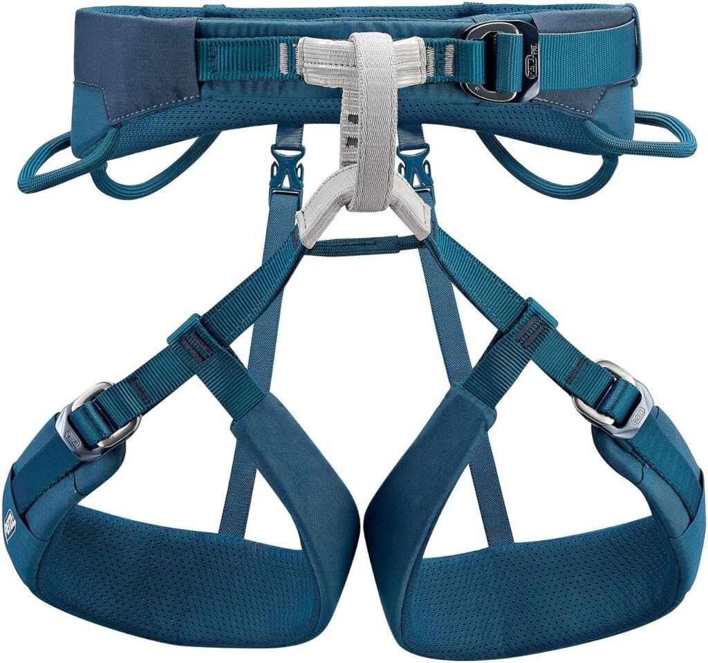 PETZL ADJAMA Unisex Harness - Adjustable Rock and Ice Climbing Harness for Single and Multi-Pitch Climbs