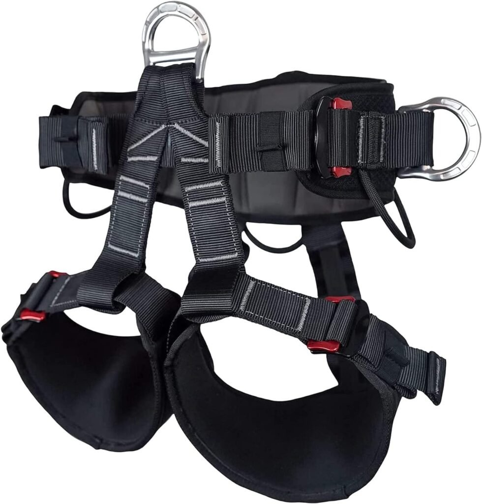 SOB Half Body Climbing Harness Thicken Widen Protect Waist Safety Harness Climbing Sports Working Rescuing at Height Safety Belt Harness