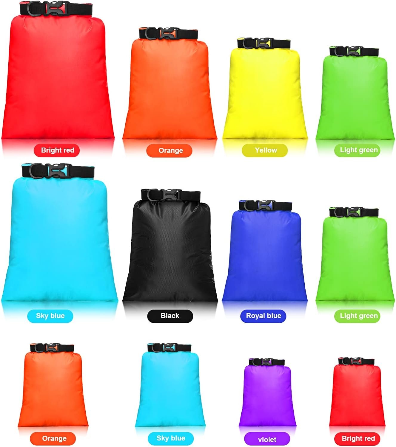 Comparing Waterproof Dry Bag Sets: 6 Pcs vs Floating Backpack vs Transparent Storage Bag