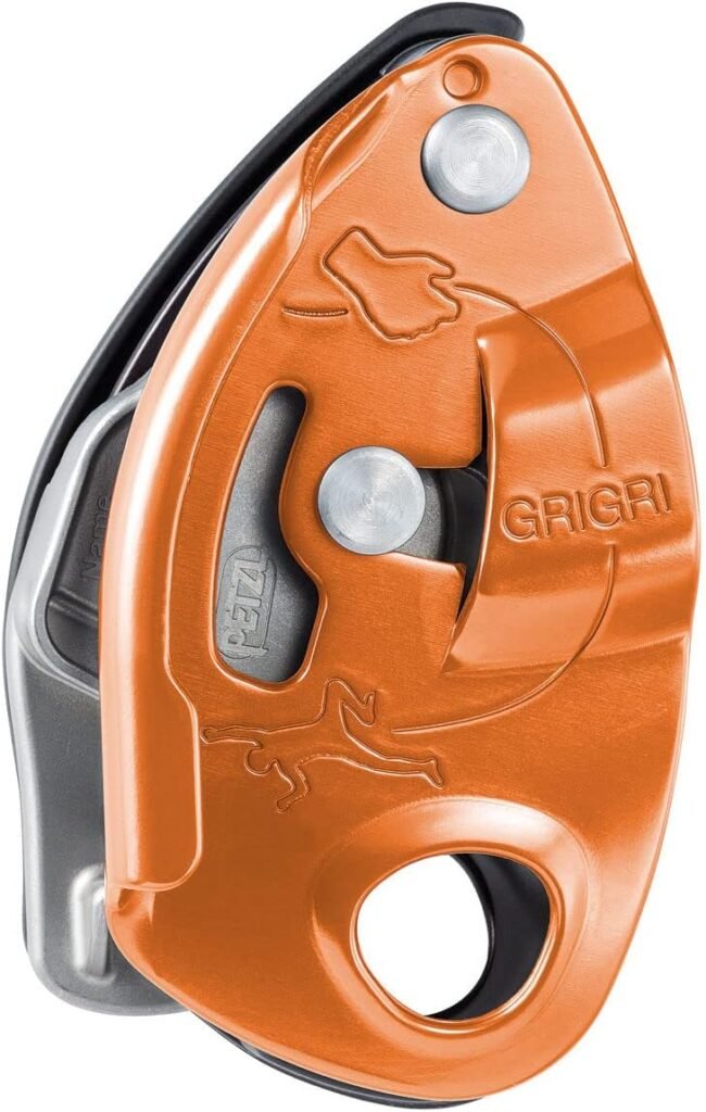 PETZL GRIGRI Belay Device - Belay Device with Cam-Assisted Blocking for Sport, Trad, and Top-Rope Climbing