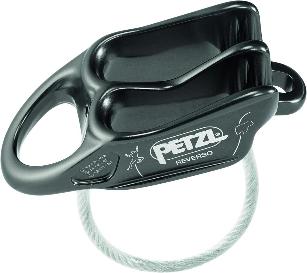 Petzl Unisex – Adult Belay Safety Device, Grey, One Size