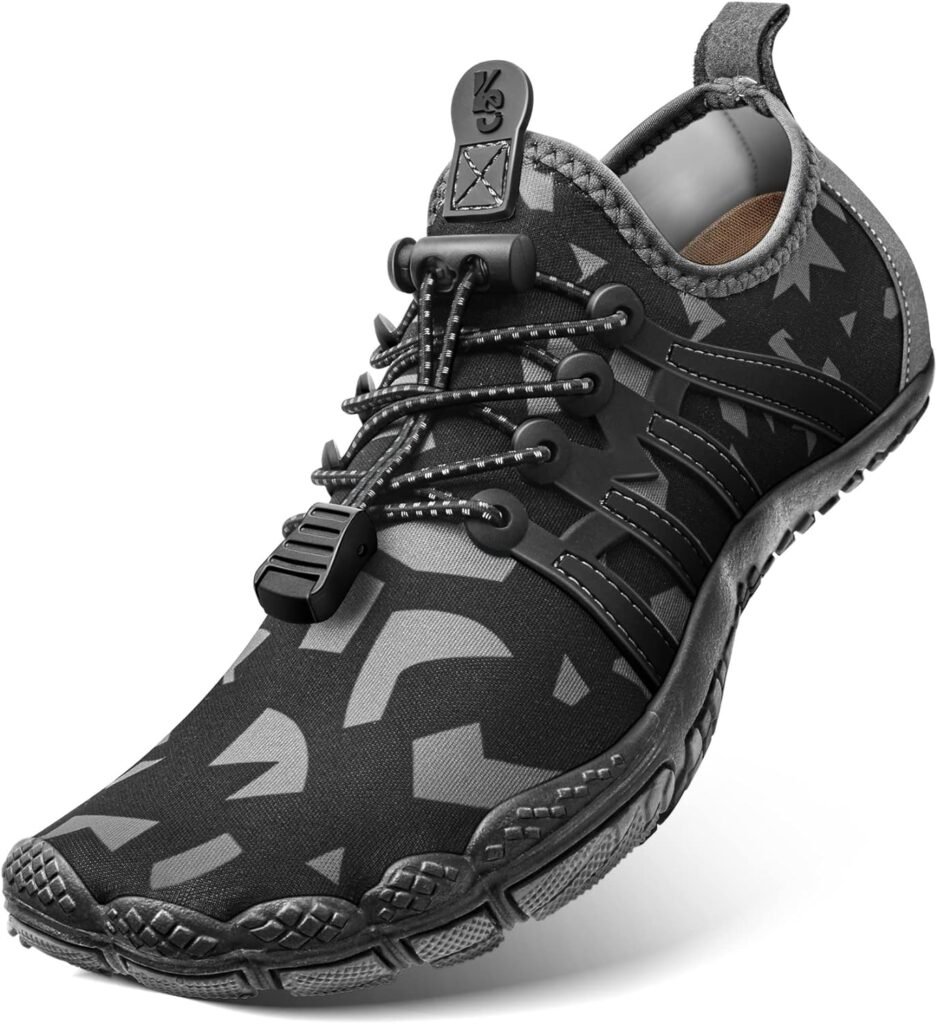 BULLIANT Water Shoes Men, Unisex Barefoot Aqua Shoes for Men Women Hiking Swimming Shoe