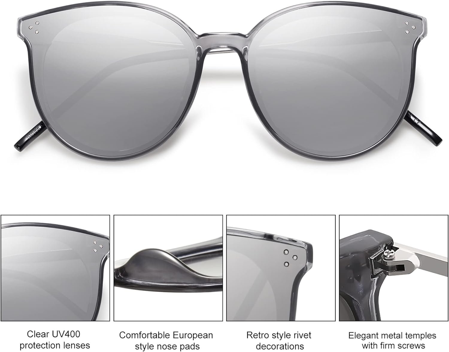 Sunglasses Showdown: Evaluating SOJOS Classic Round, SOJOS Trendy Square, and Versace Man Sunglasses