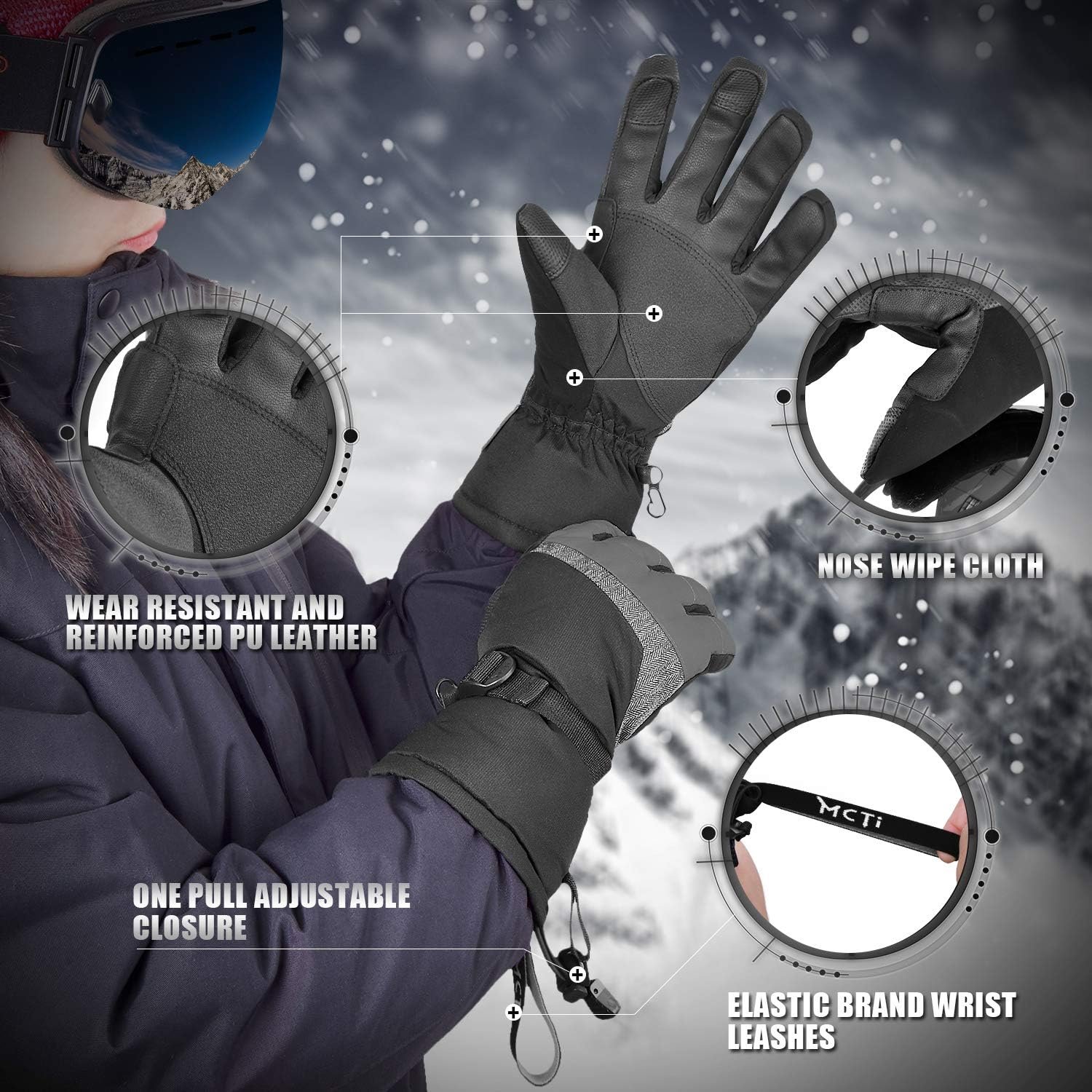 Best Winter Ski Gloves: Comparing Top 3 Thermal Touchscreen Options