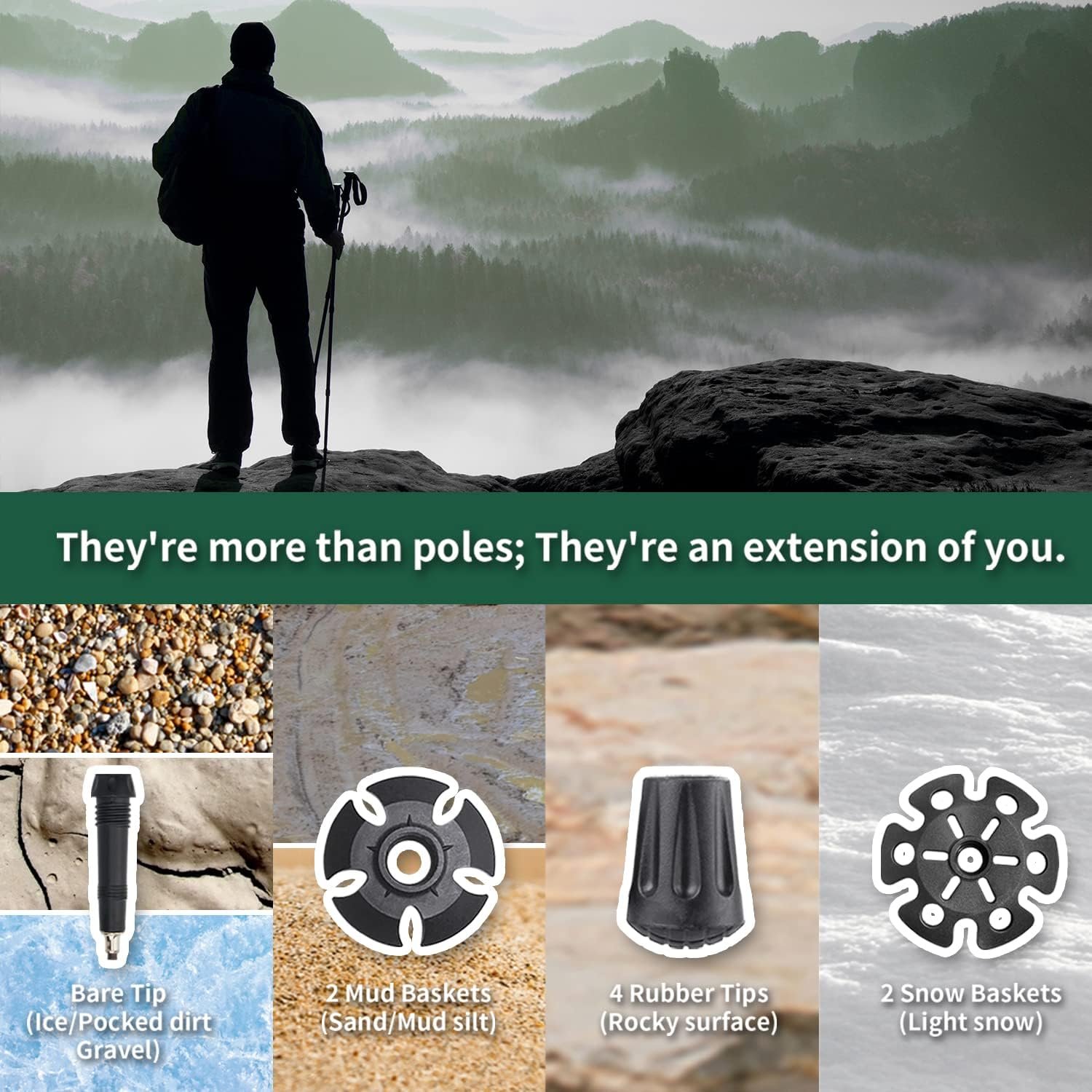 Choosing the Right Trekking Poles for Your Hiking Adventures