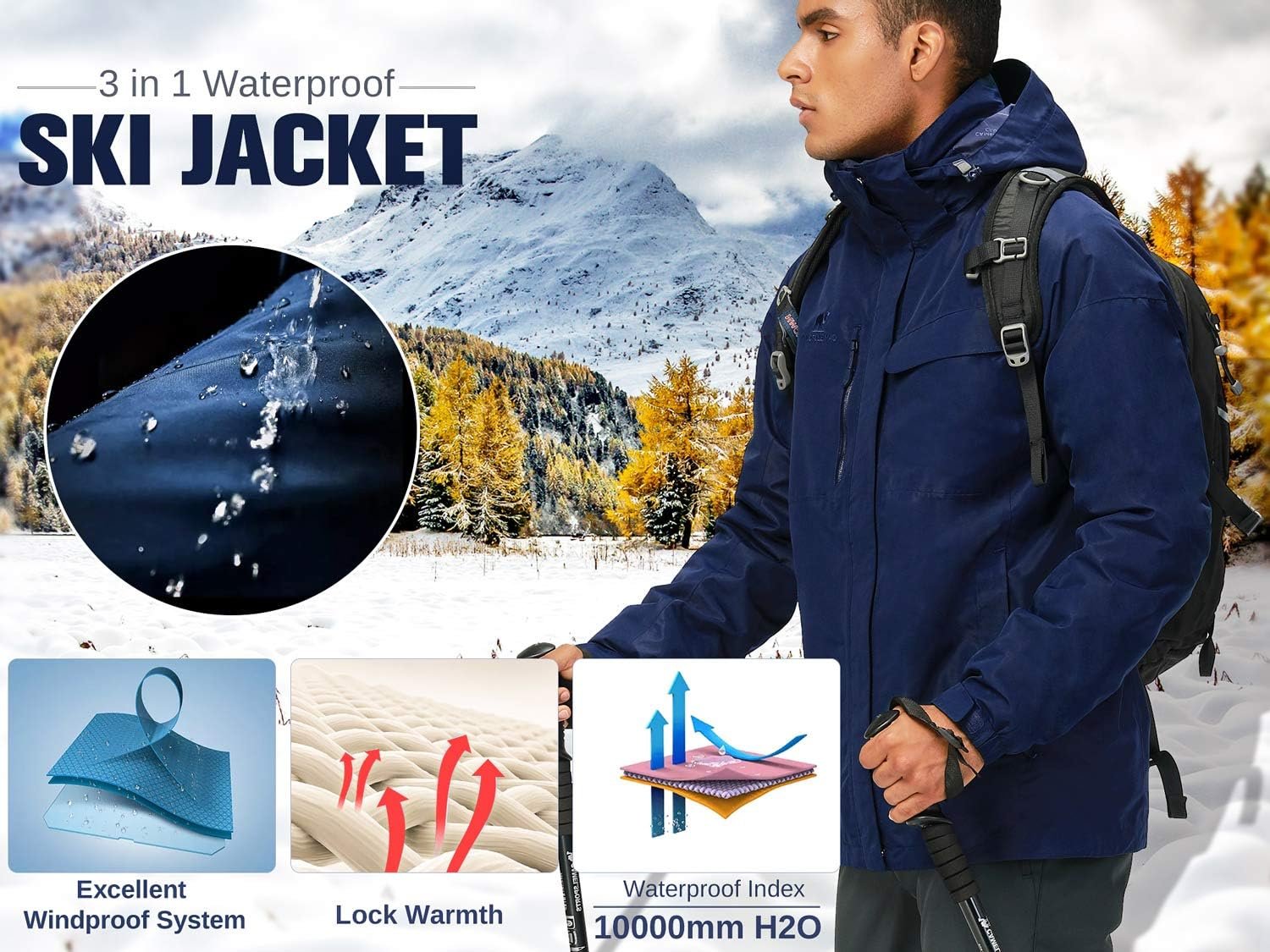 Comparing Top Winter Jackets: CAMELSPORTS, Hardwear, MOERDENG